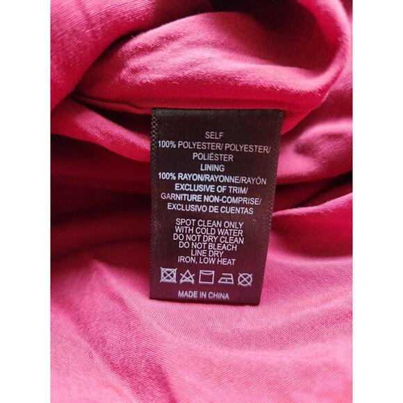 NWT Sunday in Brooklyn Embellished-Strap Bubble Mini Dress Size XS Red NA501 - Picture 9 of 12